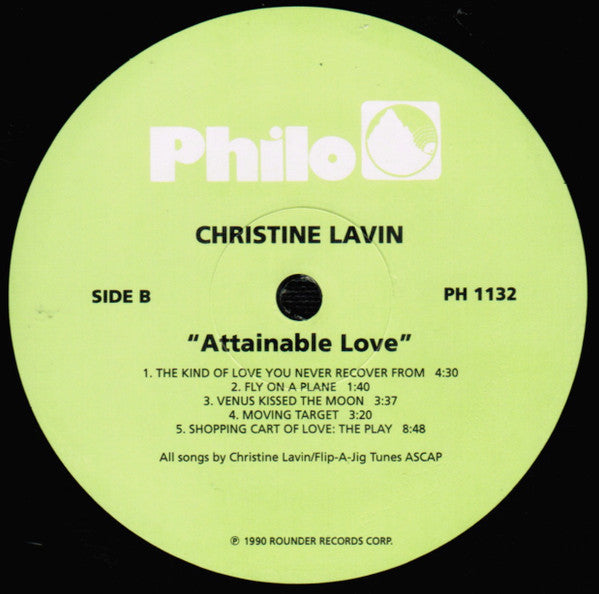 Christine Lavin - Attainable Love - LP