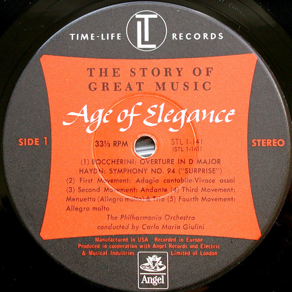 Various - The Story Of Great Music: Age Of Elegance - LP