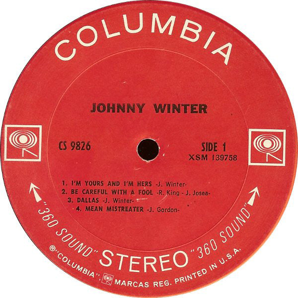 Johnny Winter - Johnny Winter - LP