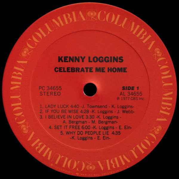 Kenny Loggins - Celebrate Me Home - LP