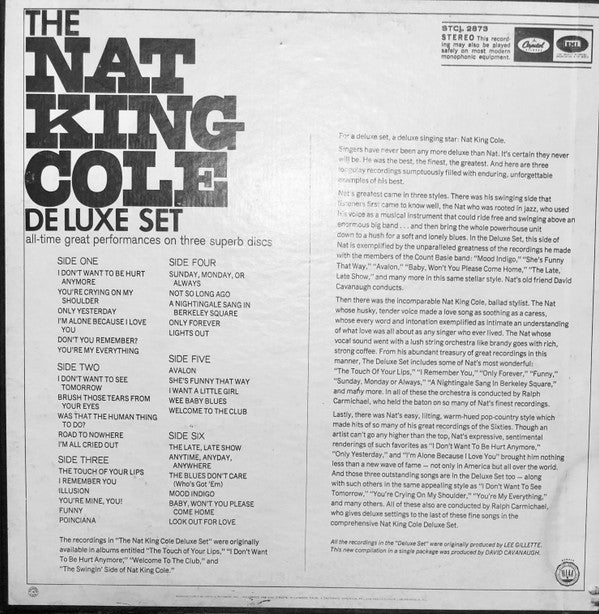 Nat King Cole - The Nat King Cole Deluxe Set - LP