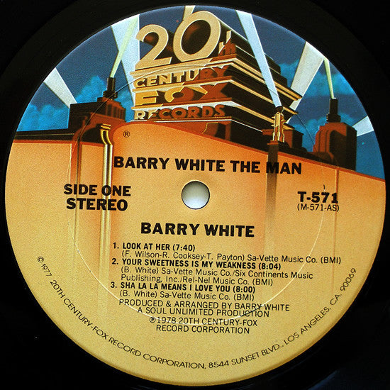 Barry White - Barry White The Man - LP