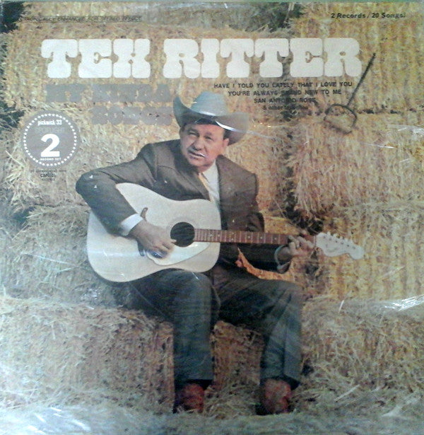 Tex Ritter - My Kinda Songs - LP