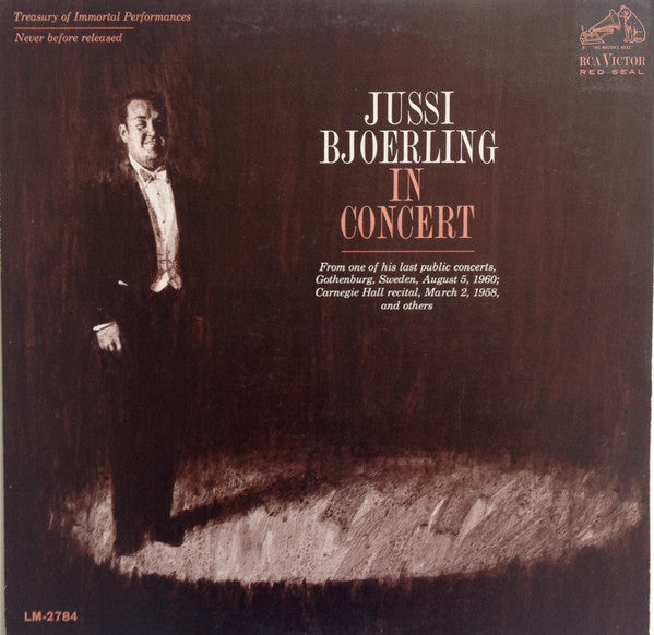 Jussi Bjoerling* - In Concert - LP