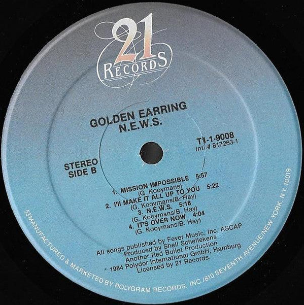 Golden Earring - N.E.W.S. - LP