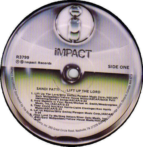 Sandi Patti* - Lift Up The Lord - LP