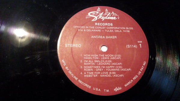 Andrea Baker - Andrea - LP