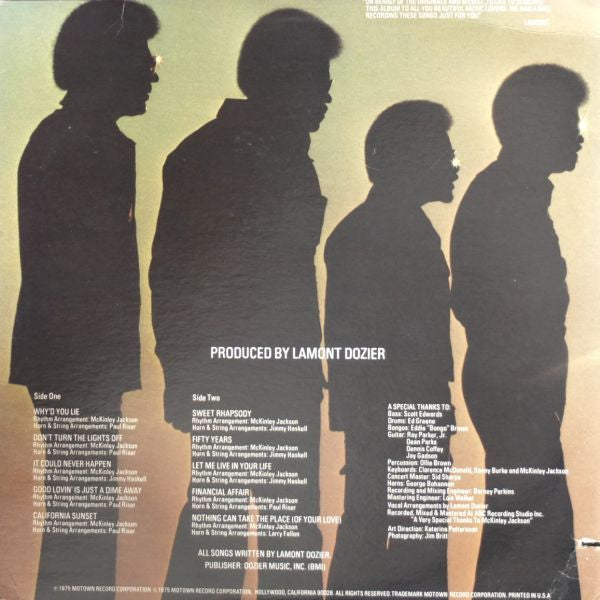 The Originals - California Sunset - LP