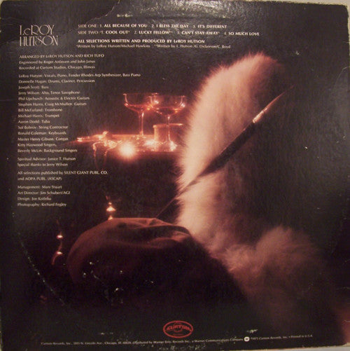 LeRoy Hutson - Hutson - LP
