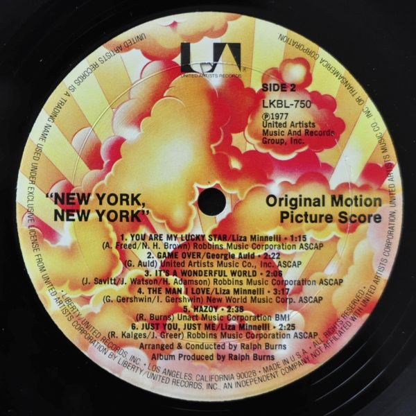 Various - New York, New York (Original Motion Picture Score) - LP