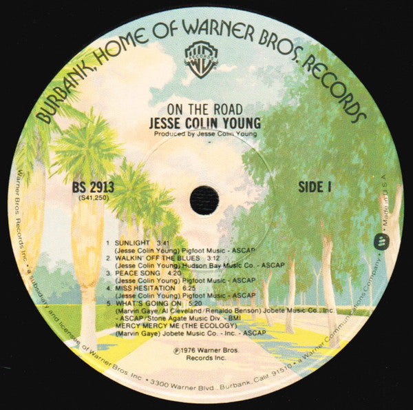 Jesse Colin Young - On The Road - LP