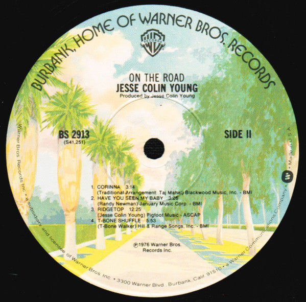 Jesse Colin Young - On The Road - LP