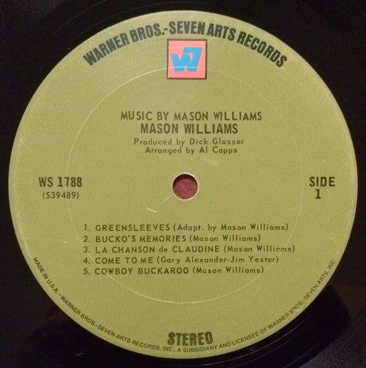 Mason Williams - Music By Mason Williams - LP