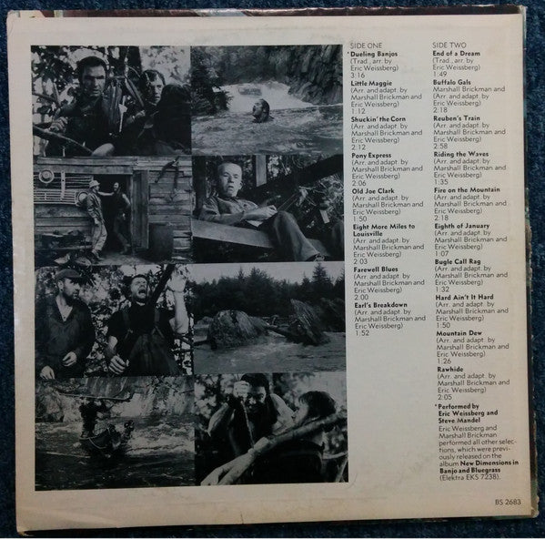Eric Weissberg And Steve Mandel* - Dueling Banjos From The Original Sound Track Of Deliverance And Additional Music - LP