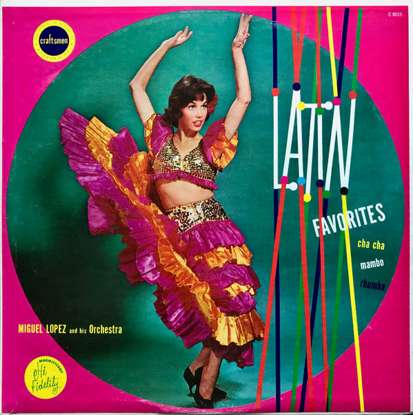 Miguel Lopez And His Orchestra - Latin Favorites - LP