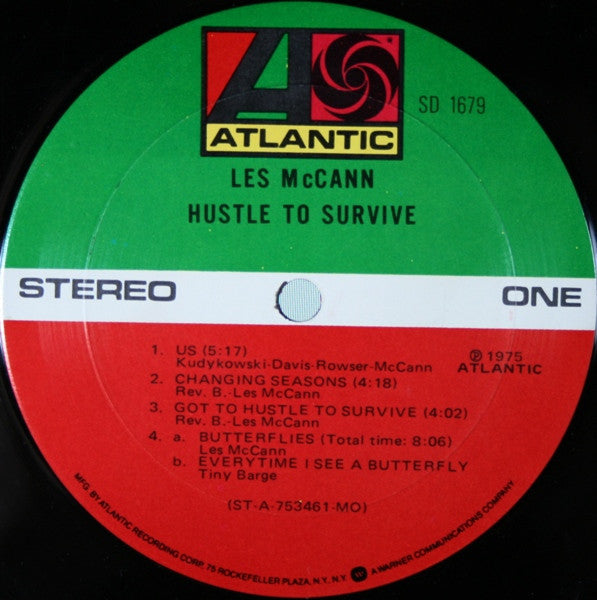 Les McCann - Hustle To Survive - LP