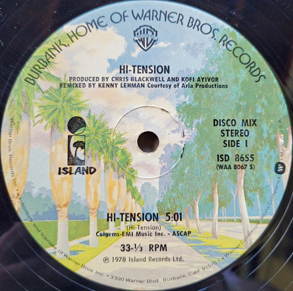 Hi-Tension - Hi-Tension - LP