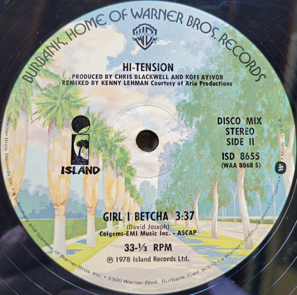 Hi-Tension - Hi-Tension - LP