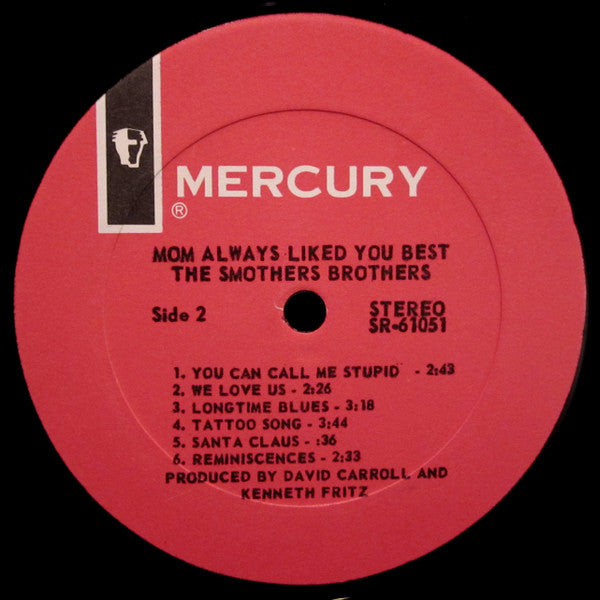 The Smothers Brothers* - Mom Always Liked You Best! - LP