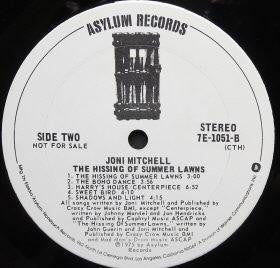 Joni Mitchell - The Hissing Of Summer Lawns - LP