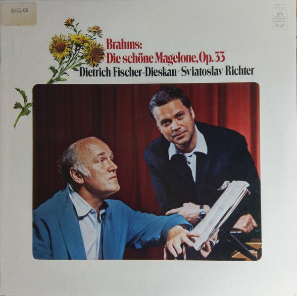 Johannes Brahms, Dietrich Fischer-Dieskau, Sviatoslav Richter - Die Schone Magelone, Op. 33 - LP