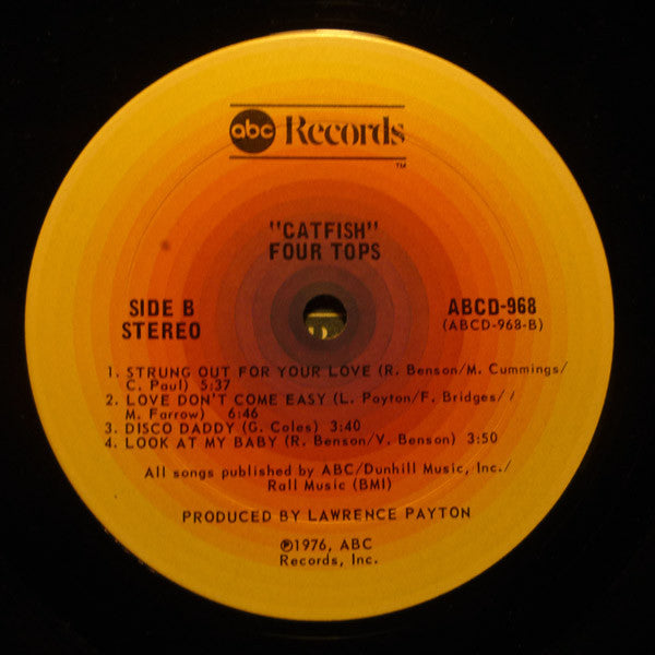 The Four Tops* - Catfish - LP