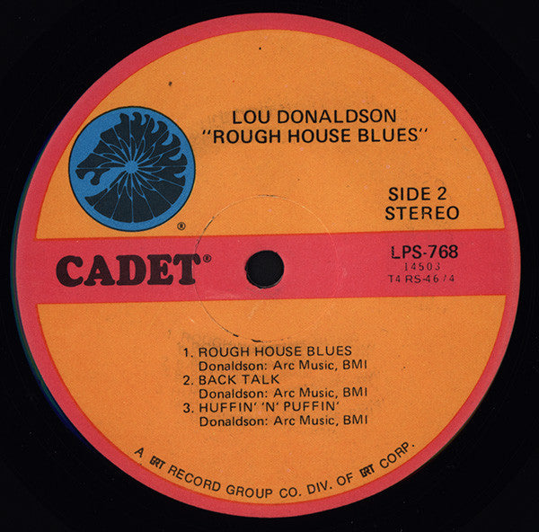 Lou Donaldson - Rough House Blues - LP