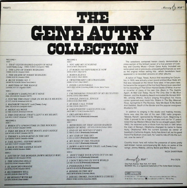 Gene Autry - The Gene Autry Collection - LP