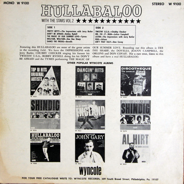 Various - Hullabaloo With The Stars Vol.2 - LP