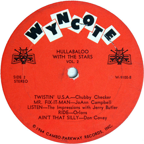 Various - Hullabaloo With The Stars Vol.2 - LP