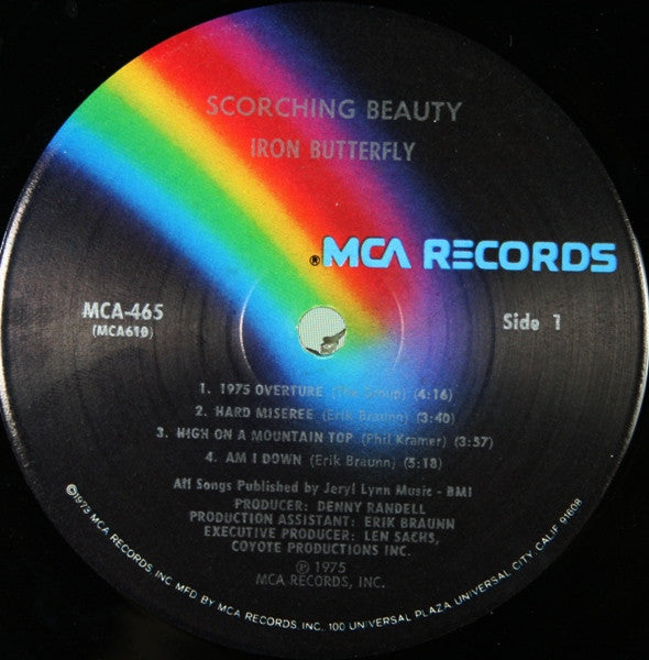 Iron Butterfly - Scorching Beauty - LP