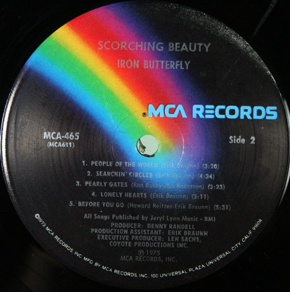 Iron Butterfly - Scorching Beauty - LP
