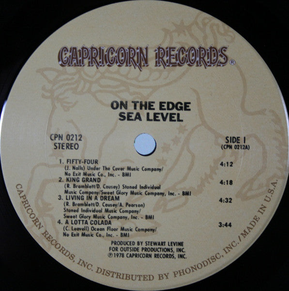 Sea Level - On The Edge - LP