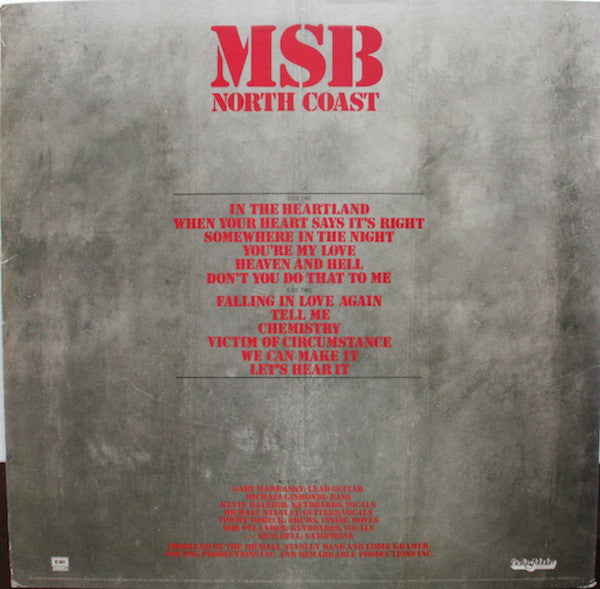 Michael Stanley Band - North Coast - LP
