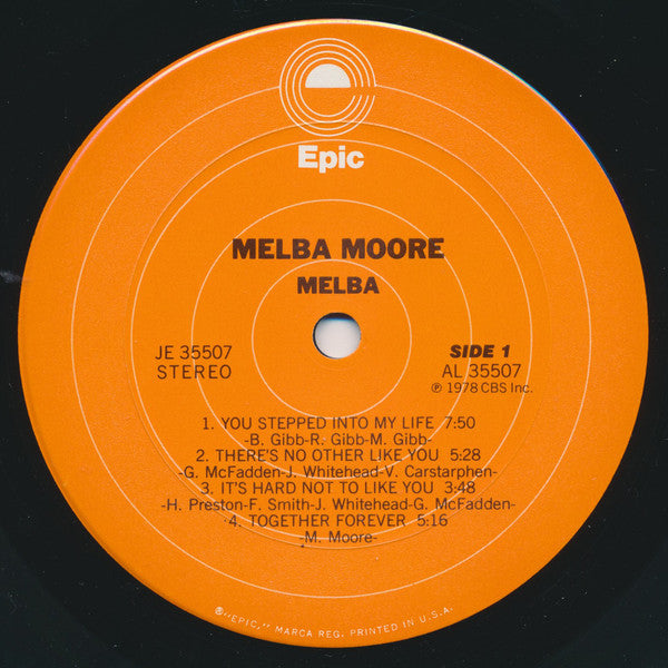 Melba Moore - Melba - LP