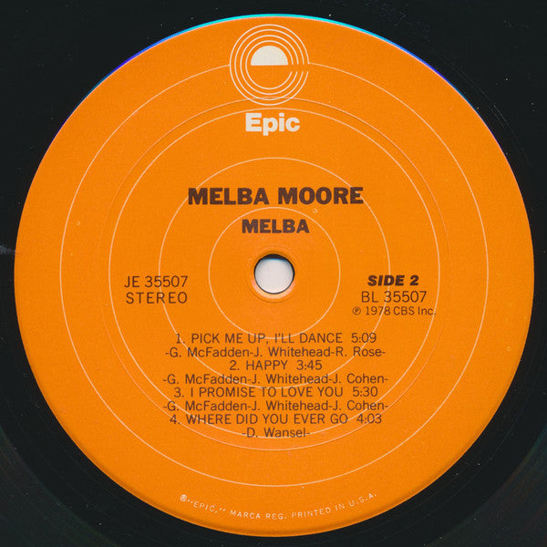 Melba Moore - Melba - LP
