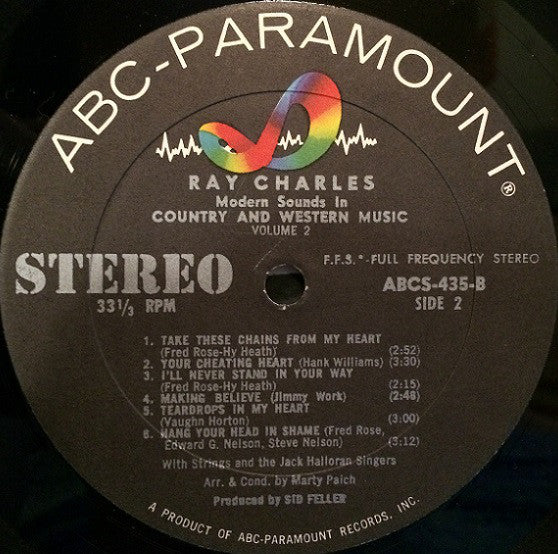 Ray Charles - Modern Sounds In Country And Western Music Volume Two - LP