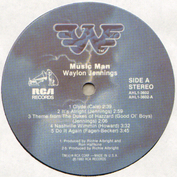 Waylon Jennings - Music Man - LP