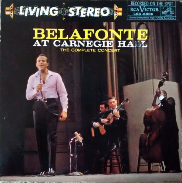 Belafonte* - Belafonte At Carnegie Hall: The Complete Concert - LP