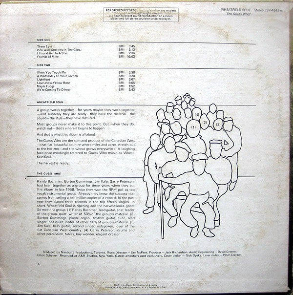 The Guess Who - Wheatfield Soul - LP