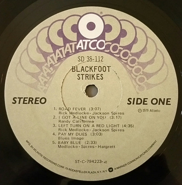 Blackfoot  - Strikes - LP