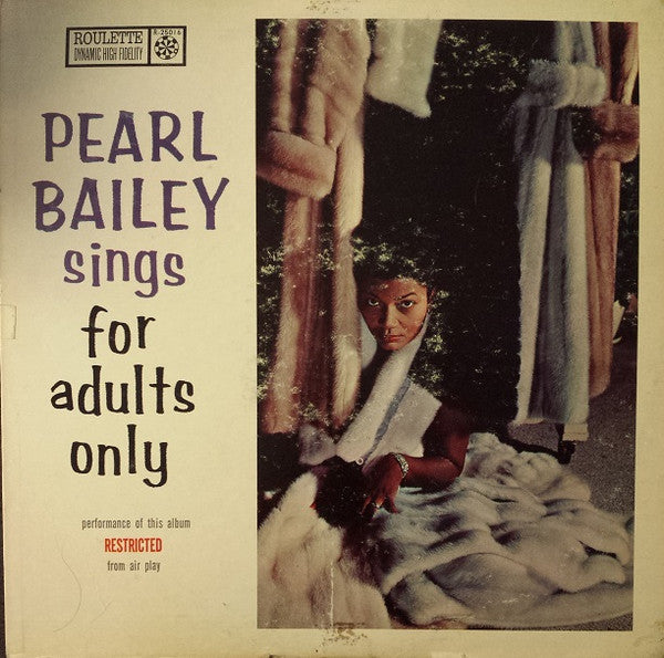 Pearl Bailey - Pearl Bailey Sings For Adults Only - LP