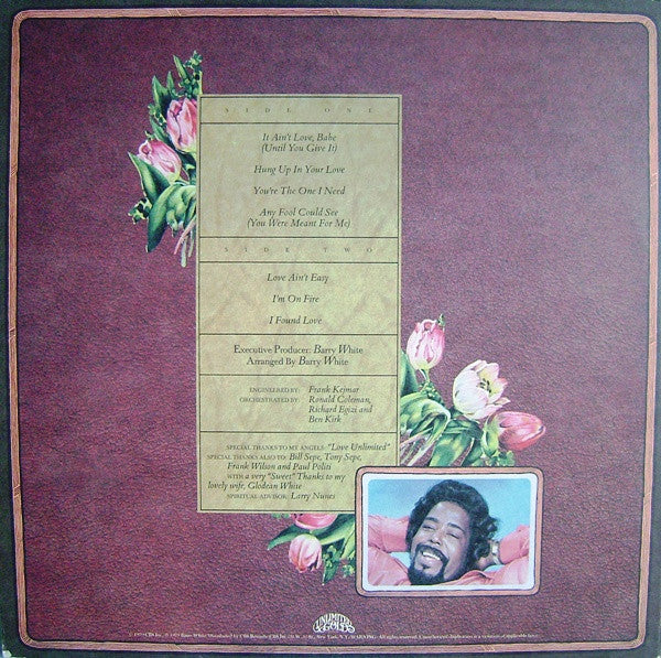 Barry White - The Message Is Love - LP