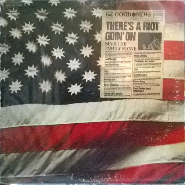 Sly & The Family Stone - There's A Riot Goin' On - LP