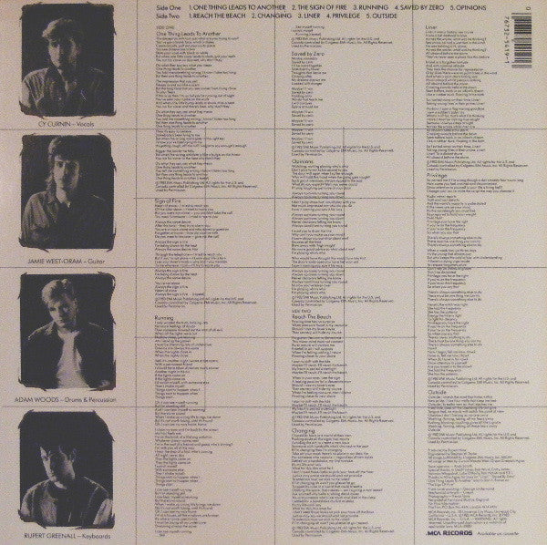 The Fixx - Reach The Beach - LP