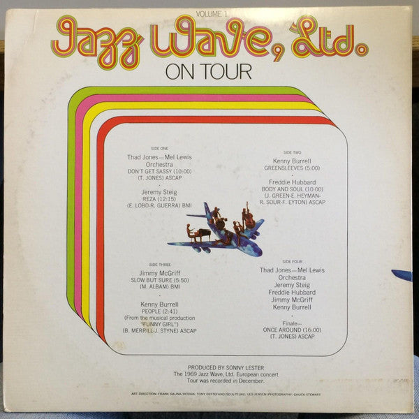 Various - Jazz Wave, Ltd. On Tour Volume 1 - LP