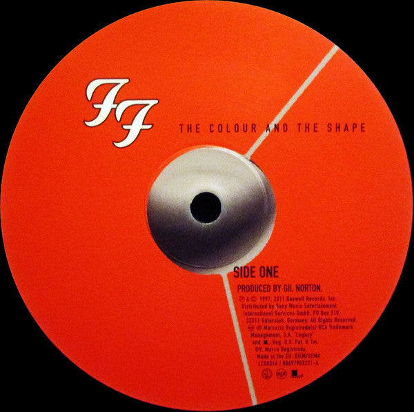 Foo Fighters - The Colour And The Shape - LP