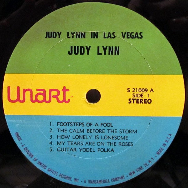 Judy Lynn - Judy Lynn In Las Vegas - LP