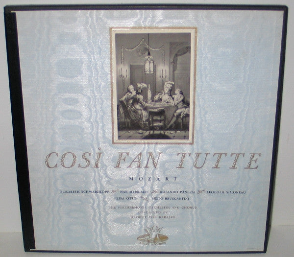 Mozart*, Herbert von Karajan, Philharmonia Orchestra - Così Fan Tutte - LP