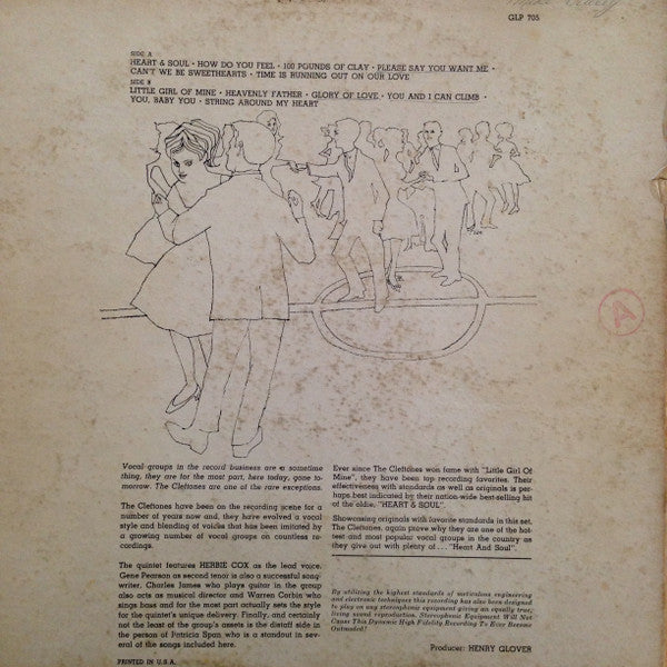 The Cleftones - Heart And Soul - LP